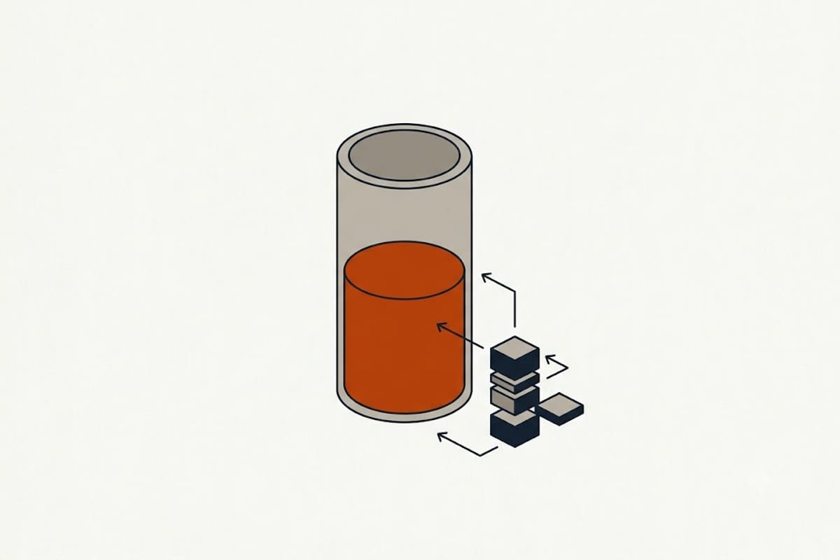 Daily grain load against capacity