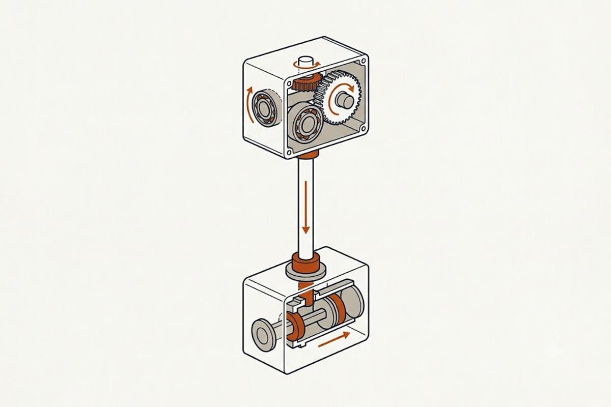 Pump above ground and in the well